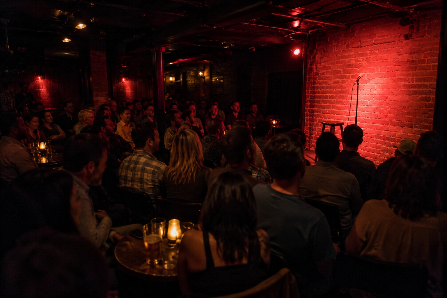 Red Line Underground Comedy Club interior
