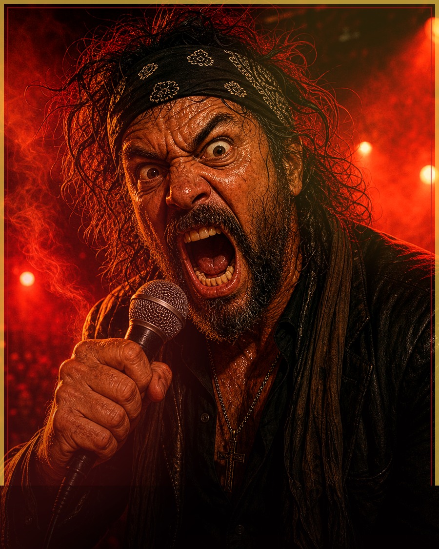 The Wild Man face